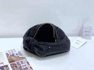 Bottega Veneta BV 651876 mini Jodie Rhinestones Black - Default Title - View 9