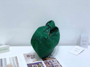 Bottega Veneta BV 651876 mini Jodie Rhinestones Dark Green - Default Title - View 4