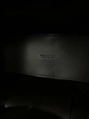 Bottega Veneta BV 652867 Arco Tote Intreccio shearling Black - Default Title - View 8