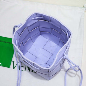 Bottega Veneta BV 680218 Small Cassette Cross-Body Bucket Light Purple - Default Title - View 6
