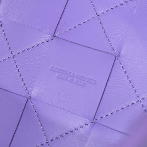 Bottega Veneta BV 680218 Small Cassette Cross-Body Bucket Purple - Default Title - View 8