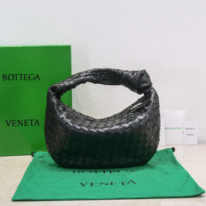 Bottega Veneta BV 690225 Teen Jodie intrecciato leather shoulder bag Black - Default Title - View 2