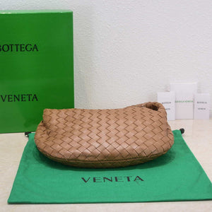 Bottega Veneta BV 690225 Teen Jodie intrecciato leather shoulder bag Brown - Default Title - View 4