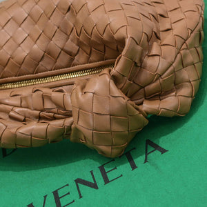 Bottega Veneta BV 690225 Teen Jodie intrecciato leather shoulder bag Brown - Default Title - View 6