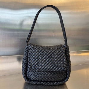 Bottega Veneta BV 709418 Small Cobble Shoulder Bag Black - Default Title - View 1