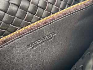 Bottega Veneta BV 709418 Small Cobble Shoulder Bag Drak Brown - Default Title - View 5