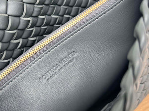 Bottega Veneta BV 709418 Small Cobble Shoulder Bag Dark Gray - Default Title - View 6