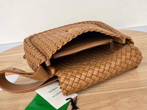 Bottega Veneta BV 709418 Small Cobble Shoulder Bag Tan - Default Title - View 5