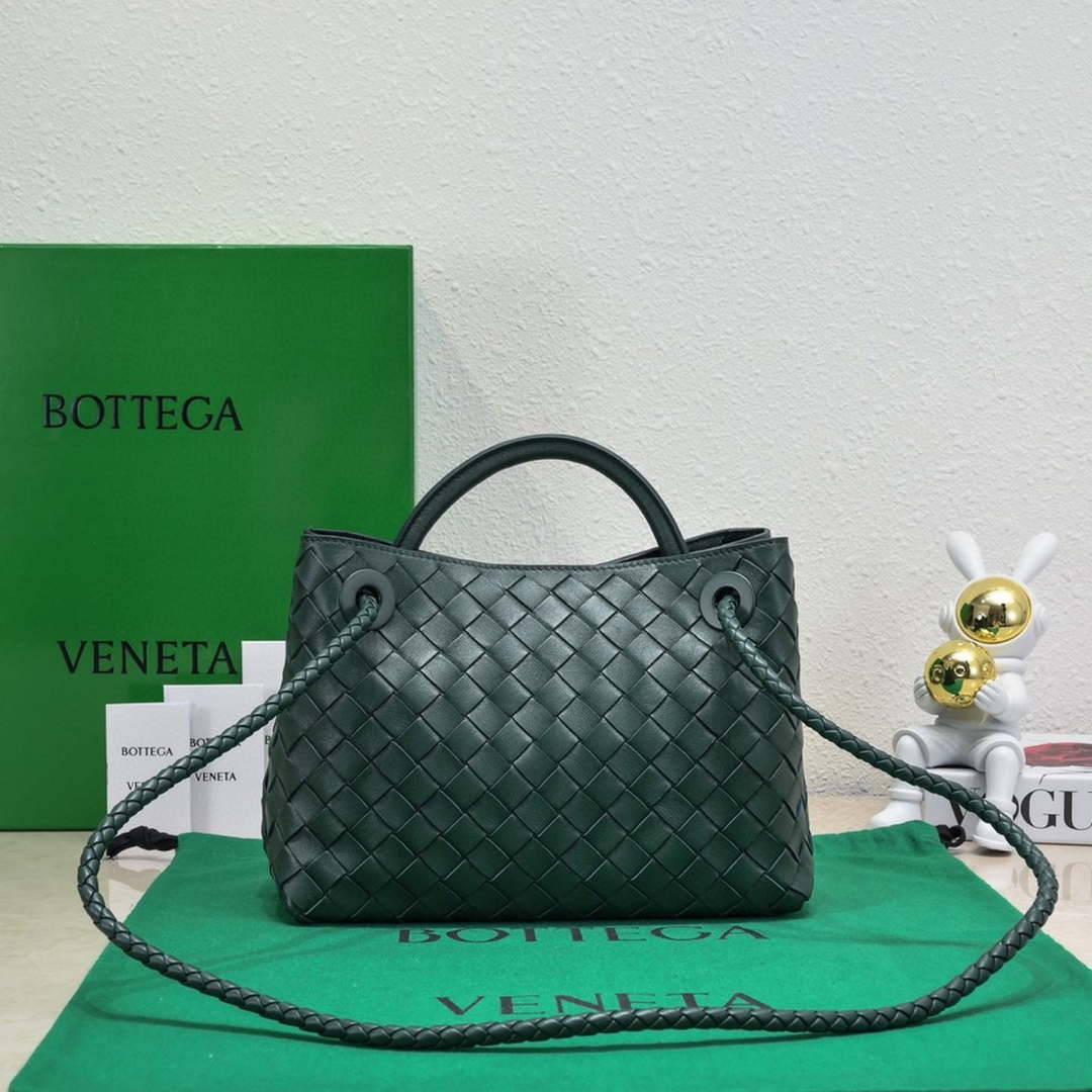 Bottega Veneta BV 743568 Small Andiamo Dark Green - Default Title - View 2