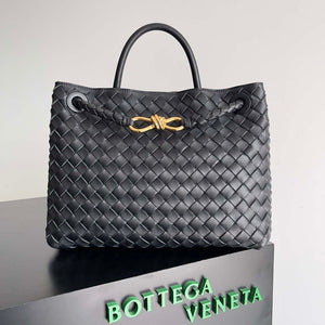 Bottega Veneta BV 743572 Medium Andiamo Black - Default Title - View 1