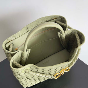 Bottega Veneta BV 743572 Medium Andiamo Travertine - Default Title - View 9