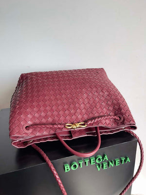 Bottega Veneta BV 743575 Large Andiamo Wine Red - Default Title - View 3