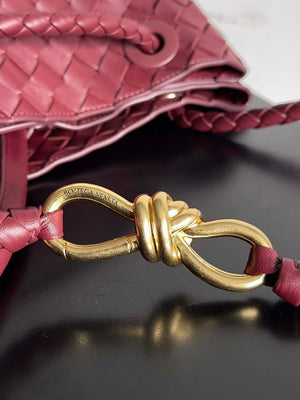 Bottega Veneta BV 743575 Large Andiamo Wine Red - Default Title - View 5