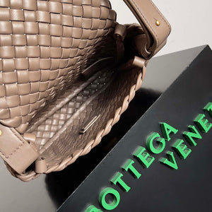 Bottega Veneta BV 762711 Mini Cobble Shoulder Bag Brown - Default Title - View 9