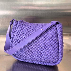 Bottega Veneta BV 762711 Mini Cobble Shoulder Bag Purple - Default Title - View 4