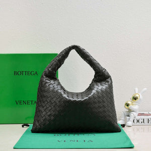 Bottega Veneta BV 763966 Small Hop oyster Bag Brown - Default Title - View 1