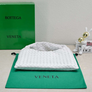 Bottega Veneta BV 763966 Small Hop oyster Bag White - Default Title - View 4