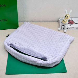Bottega Veneta BV 763970 Large Hop Fondant Bag Purple - Default Title - View 3