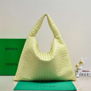 Bottega Veneta BV 763970 Large Hop Fondant Bag Yellow - Default Title - View 1
