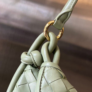 Bottega Veneta BV 764281 Medium Gemelli Light Green - Default Title - View 9