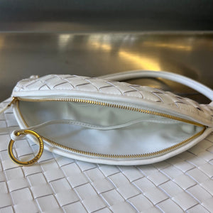 Bottega Veneta BV 764281 Medium Gemelli White - Default Title - View 9