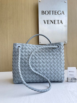 Bottega Veneta BV 766016 Medium Andiamo Suede BV90131 - Default Title - View 3