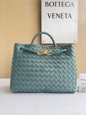 Bottega Veneta BV 766016 Medium Andiamo Suede BV90137 - Default Title - View 1