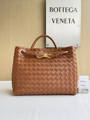 Bottega Veneta BV 766016 Medium Andiamo Lambskin BV90141 - Default Title - View 1