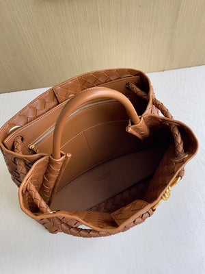 Bottega Veneta BV 766016 Medium Andiamo Lambskin BV90141 - Default Title - View 9