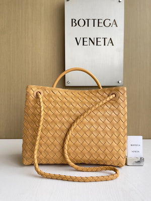 Bottega Veneta BV 766016 Medium Andiamo Lambskin BV90143 - Default Title - View 3