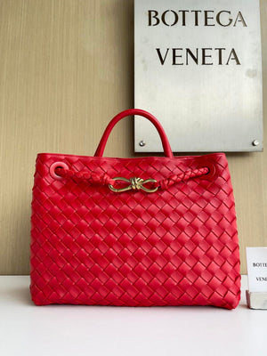 Bottega Veneta BV 766016 Medium Andiamo Lambskin BV90142 - Default Title - View 1
