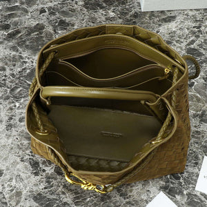 Bottega Veneta BV 766016 Medium Andiamo With Suede BV9016 - Default Title - View 8
