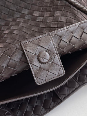 Bottega Veneta BV 766019 Large Andiamo bag BV9909 in Suede - Default Title - View 7
