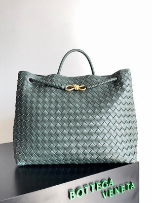 Bottega Veneta BV 766019 Large Andiamo fondant bag BV9910 - Default Title - View 1