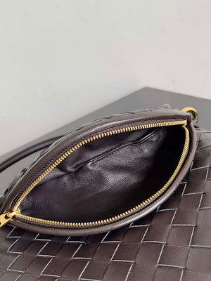 Bottega Veneta BV 776764 Small Gemelli Dark Brown - Default Title - View 5