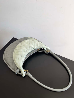 Bottega Veneta BV 776764 Small Gemelli Gray - Default Title - View 4