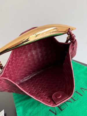 Bottega Veneta BV 776768 Sardine With Chain Red - Default Title - View 9