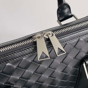 Bottega Veneta BV 778081 Slim Intrecciato Briefcase Men Message Bag BV9098 - Default Title - View 5