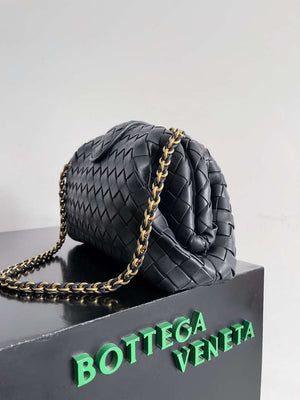 Bottega Veneta BV 785807 Lauren 1980 clutch Bag BV92024 Navy Blue - Default Title - View 2