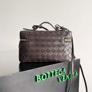 Bottega Veneta BV 789109V3IV16414 Bang Bang Vanity Case Dark Brown - Default Title - View 5