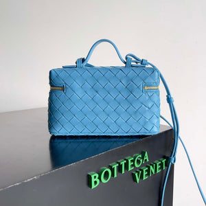 Bottega Veneta BV 789109V3IV16414 Bang Bang Vanity Case Blue - Default Title - View 3