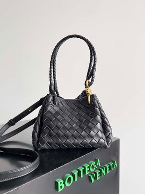 Bottega Veneta BV 796569VCPPT8060 Small Andiamo Parachute Black - Default Title - View 1