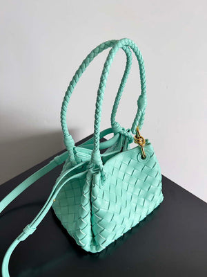 Bottega Veneta BV 796569VCPPT8060 Small Andiamo Parachute Blue - Default Title - View 3