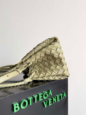 Bottega Veneta BV 796569VCPPT2190 Small Andiamo Parachute Green - Default Title - View 2