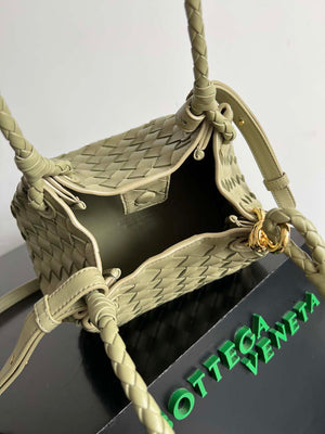 Bottega Veneta BV 796569VCPPT2190 Small Andiamo Parachute Green - Default Title - View 9