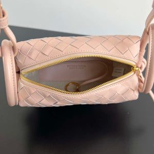 Bottega Veneta BV 796615 Mini Loop intrecciato leather cross-body bag Pink - Default Title - View 5