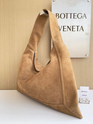 Bottega Veneta BV 803976 Large Hop bag Shoulder bag in Suede leather BV9109 - Default Title - View 2