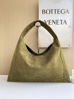 Bottega Veneta BV 803977 Hop bag Shoulder bag in Suede BV9110 - Default Title - View 1
