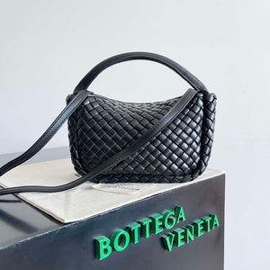 Bottega Veneta BV 805739 Mini Cobble Top Handle Black - Default Title - View 3