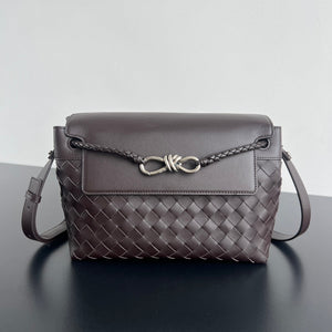 Bottega Veneta BV 815781V2HLD1208 Small Andiamo Messenger Brown - Default Title - View 1